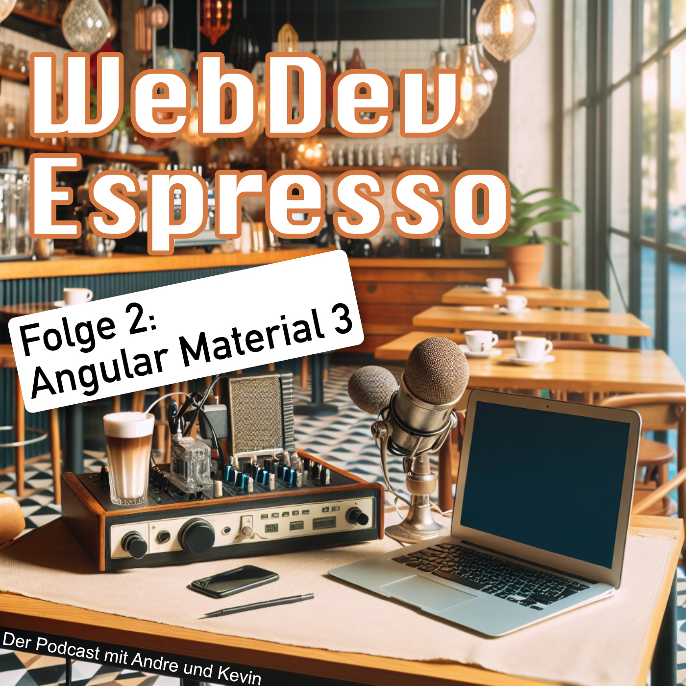 cover of episode #2 Angular Material 3